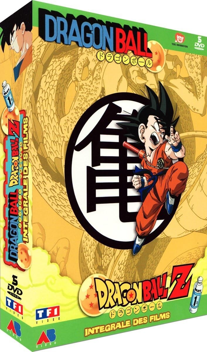 Dragon Ball & Dragon Ball Z - Intégrale des Films - Coffret Vol. 1 (5 DVD)