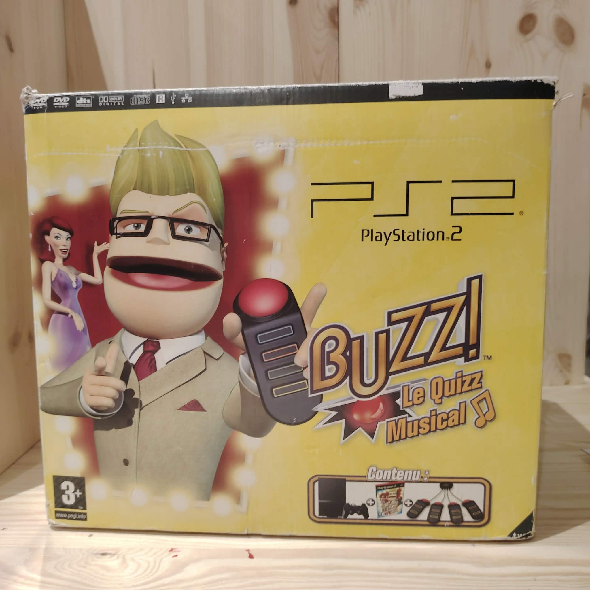PLystation 2 edition buzz le quizz musical