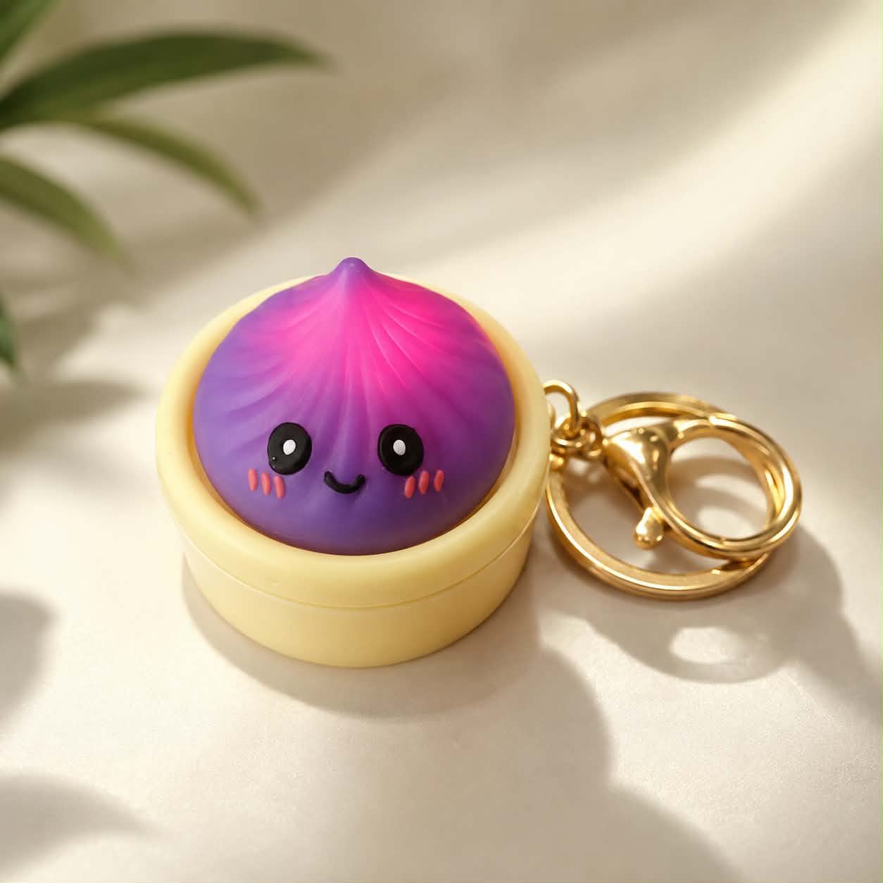 porte clef kawaii buns lumineux