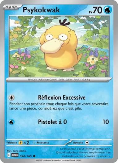 carte 054/165 fr