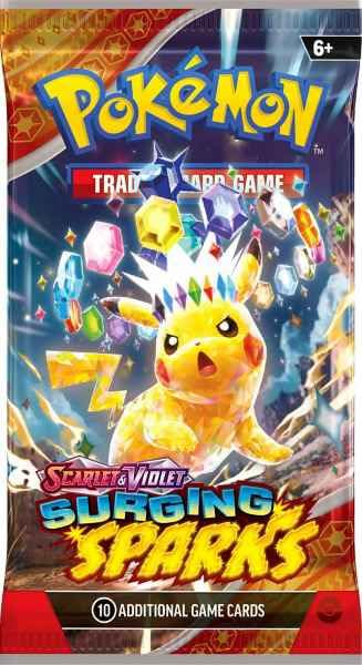 booster surging sparks