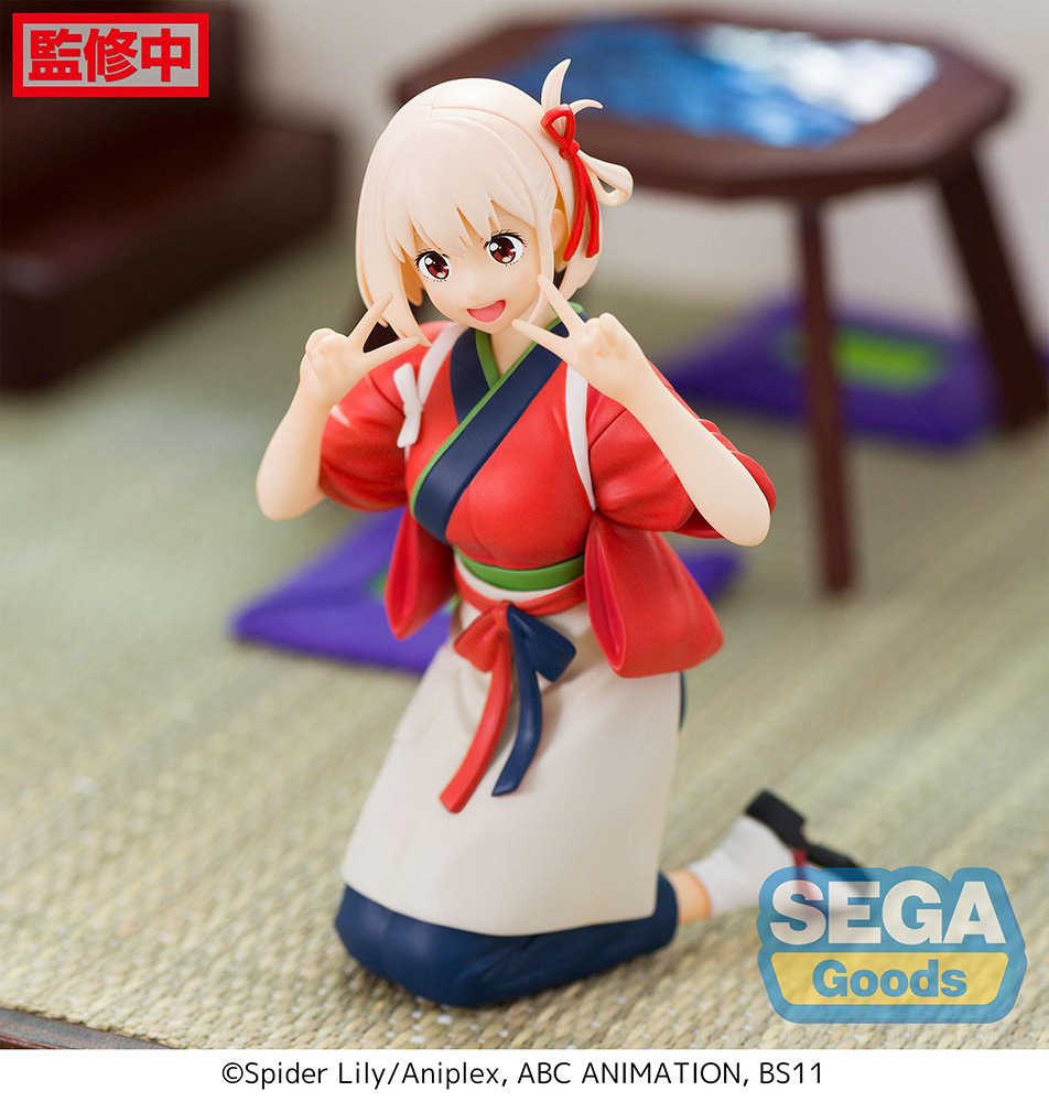 Lycoris Recoil Chisato Nishikigi Premium Perching Figure