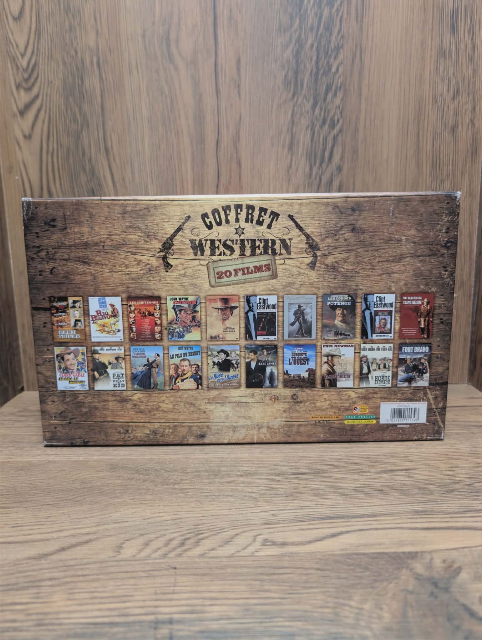 COFFRET WESTERN  20 FILM EXPLOSIVE BOX DVD