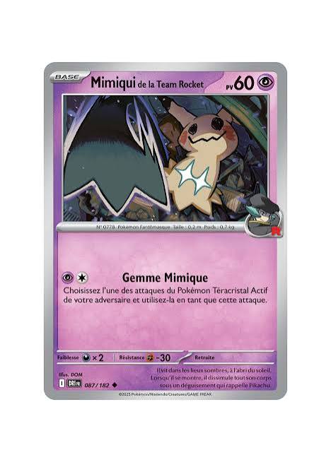 carte 087/182 fr