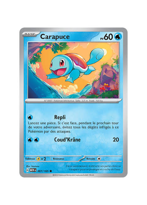 carte 007/165 fr