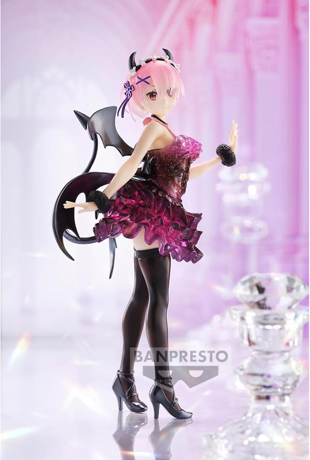 Banpresto Figurine d'action Ram Re:Zero -Starting Life In Another World - Espresto-Clear&Dressy, Special Color Ver. 22 cm