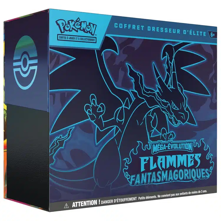 Pokemon Méga Évolution Flammes Fantasmagoriques ETB Version Française