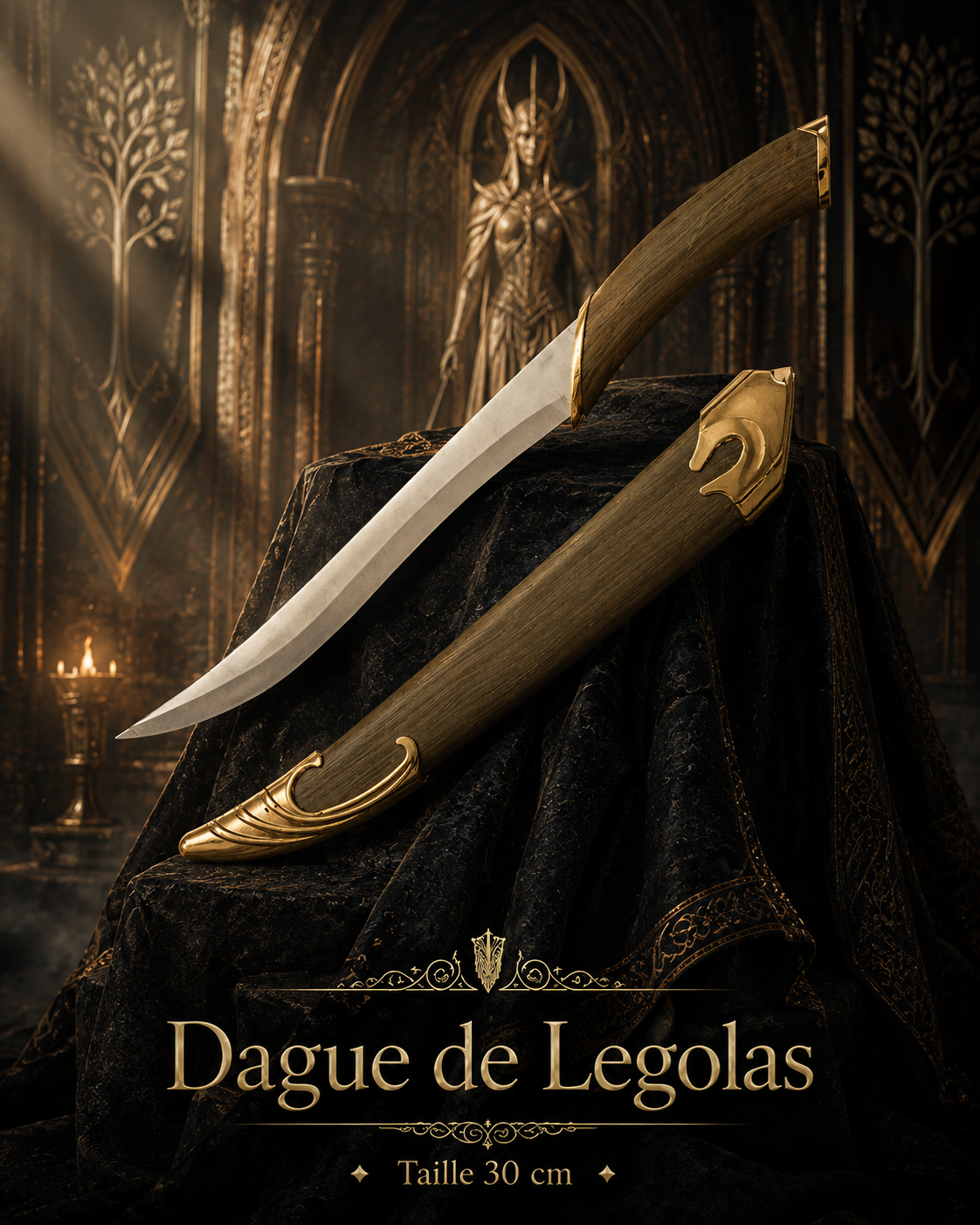 dague de legolas 30 cms