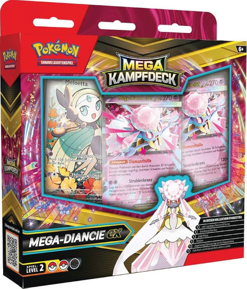 Pokémon Mega Battle Deck Diancie ex - DECK