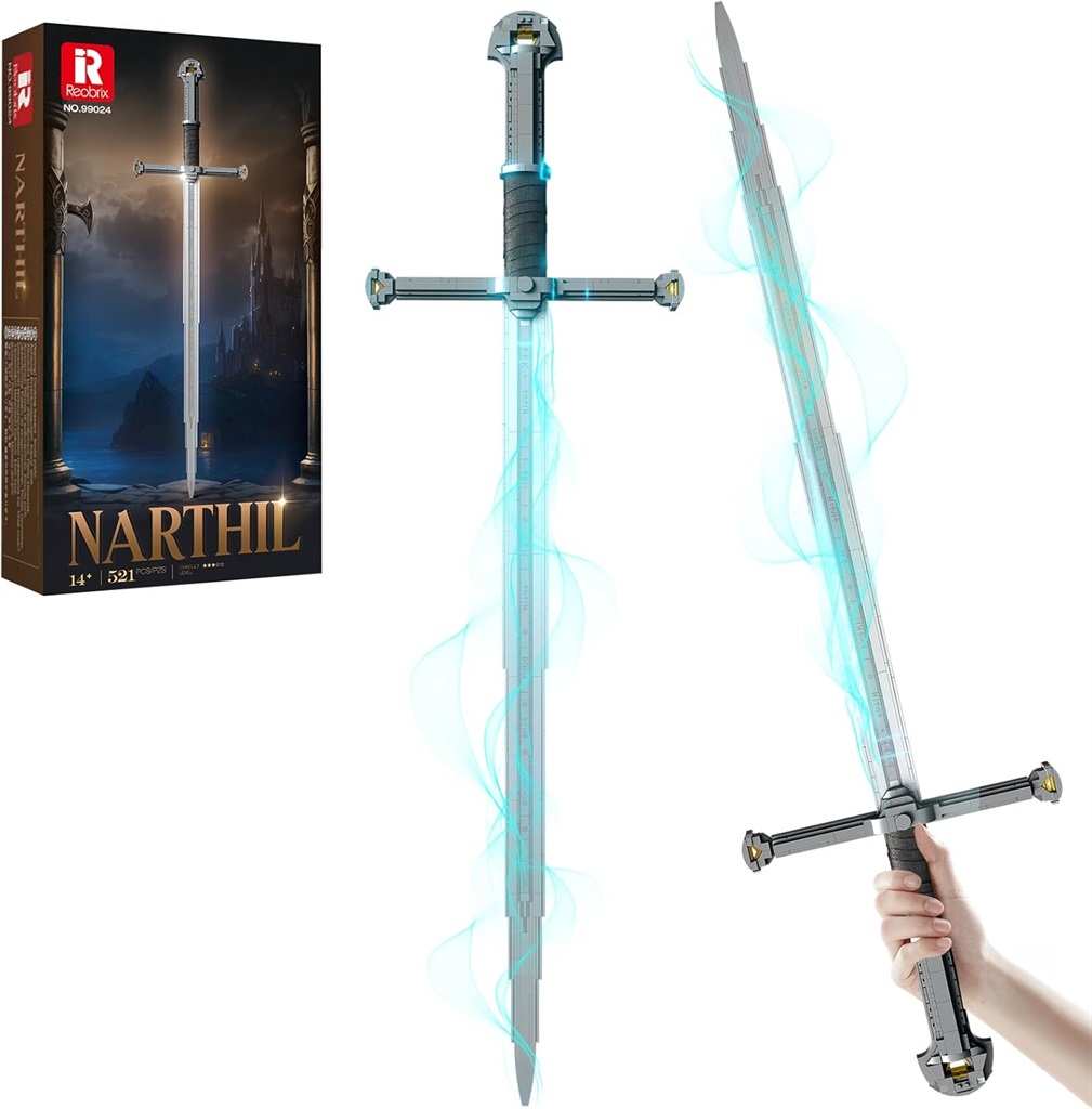 epee anduril en briques 115 cm de long