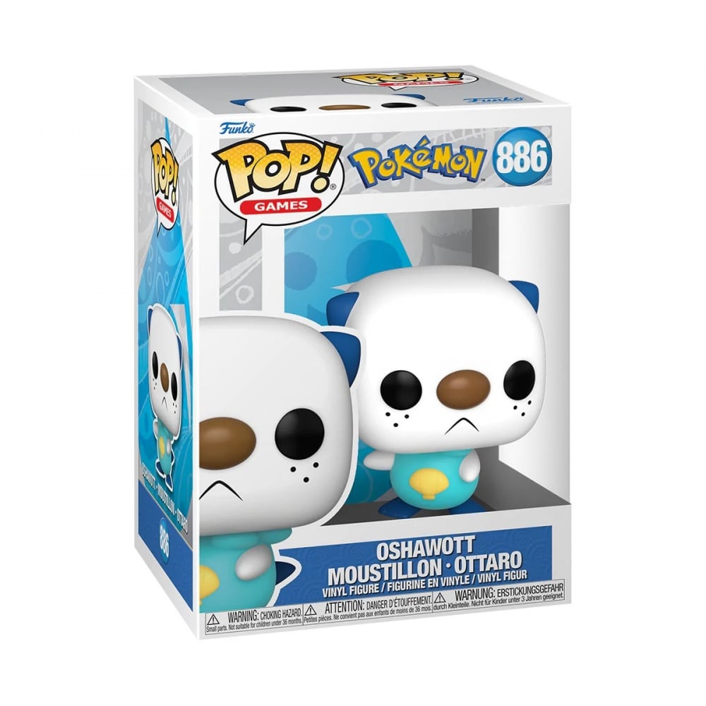 Figurine Funko POP! - Pokémon - Oshawott moustillon n°886