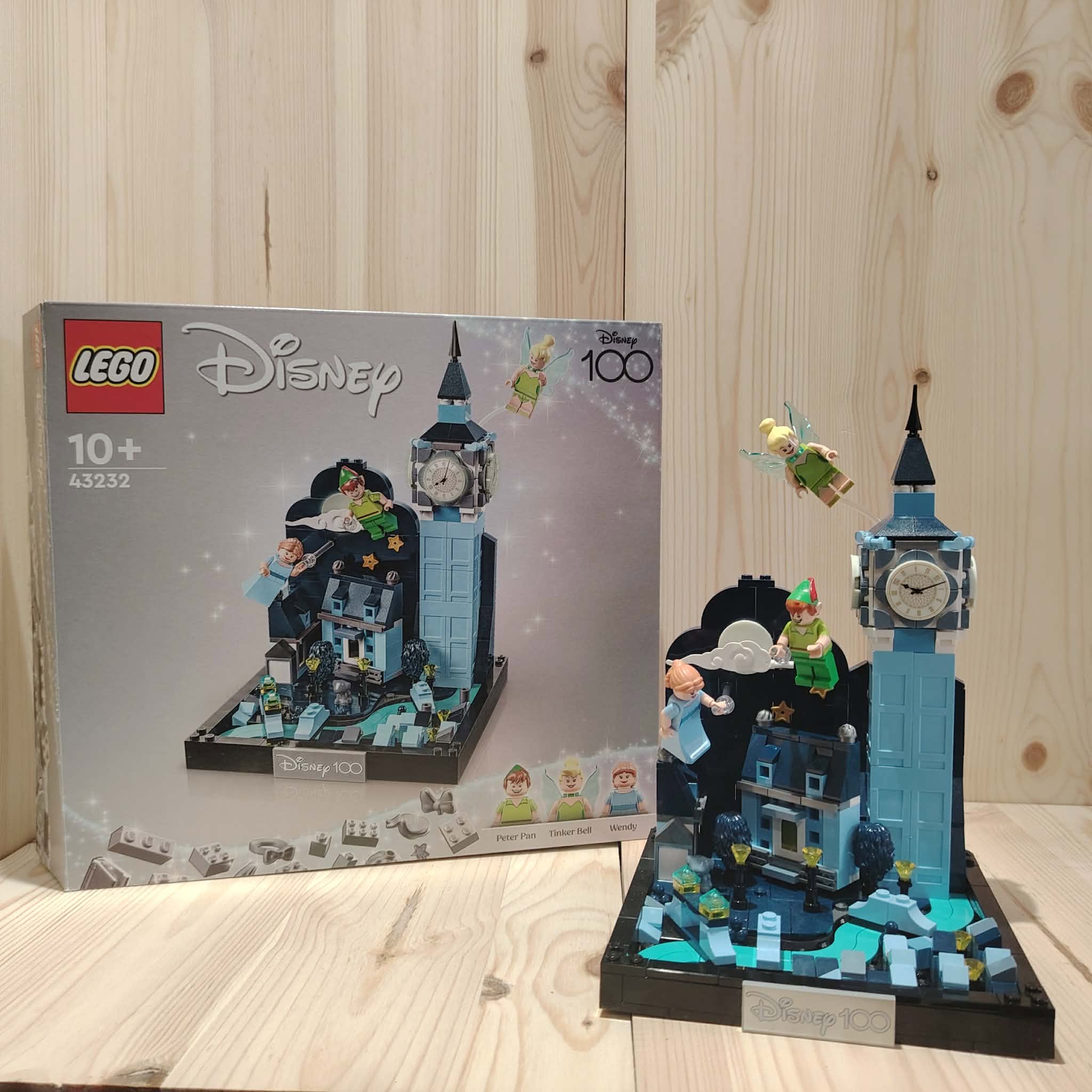 LEGO DYSNEY 43232 Le vol de Peter Pan et Wendy au-dessus de Londres