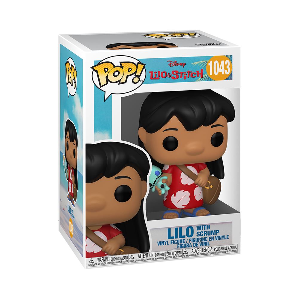 Figurine Funko Pop Disney Lilo and Stitch Lilo with Scrump