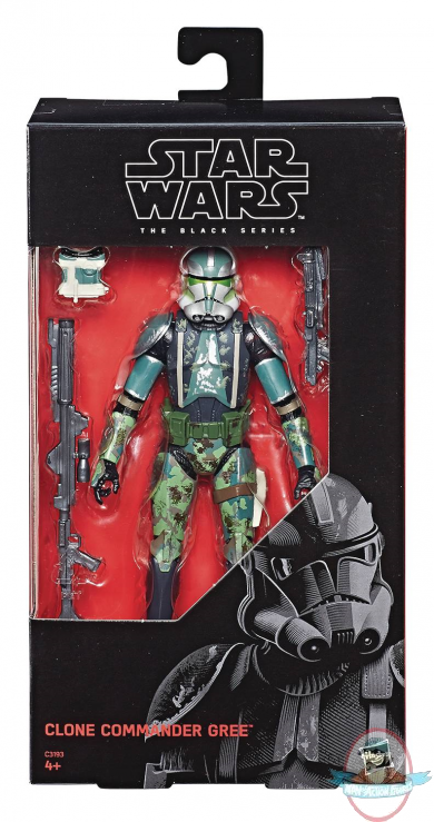 Star Wars Black Series Clone Commander Gree  Figure Hasbro