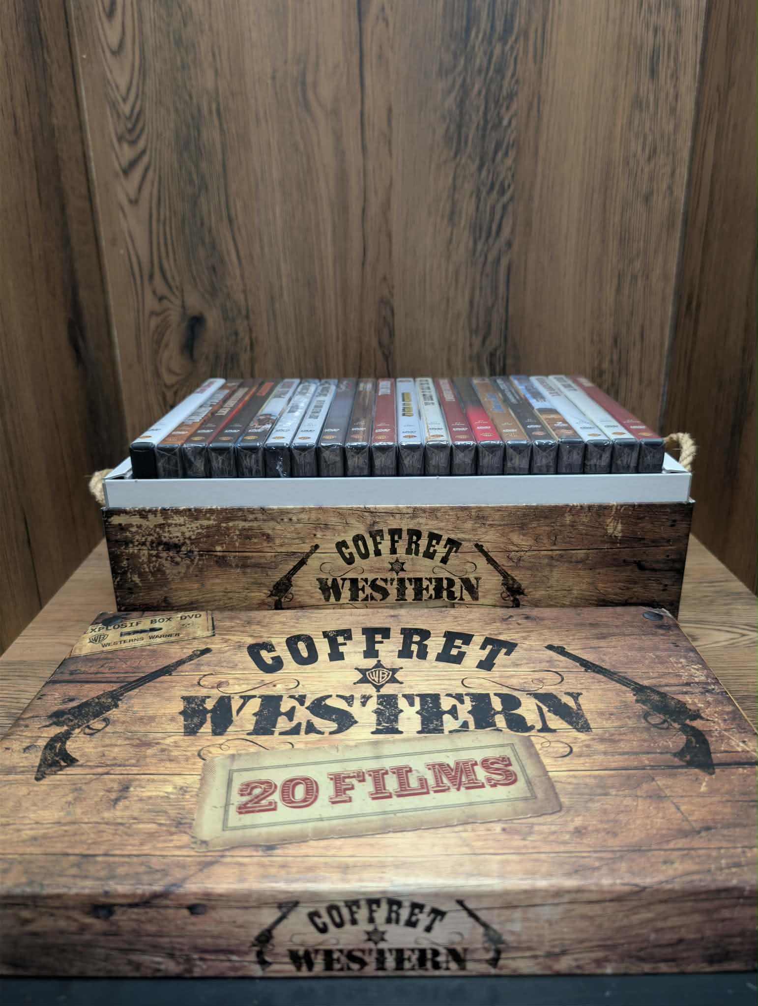 COFFRET WESTERN  20 FILM EXPLOSIVE BOX DVD