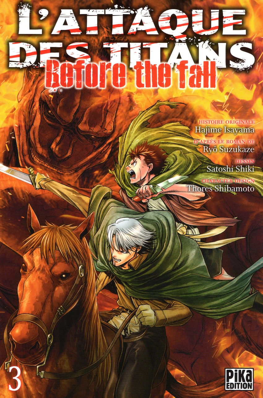 L'Attaque des Titans Before the Fall T03