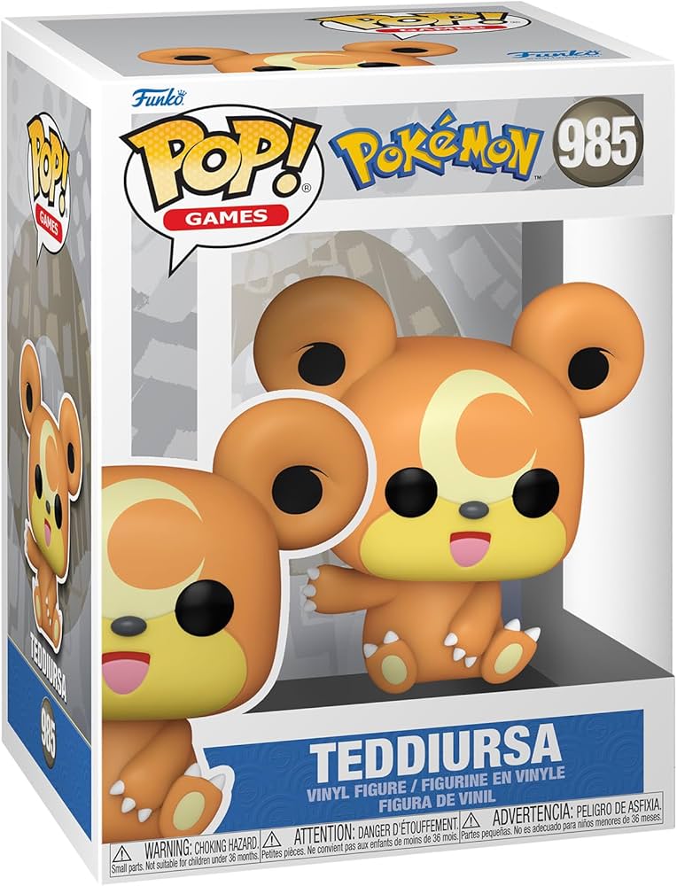 Figurine Funko Pop Games Pokémon Teddiursa