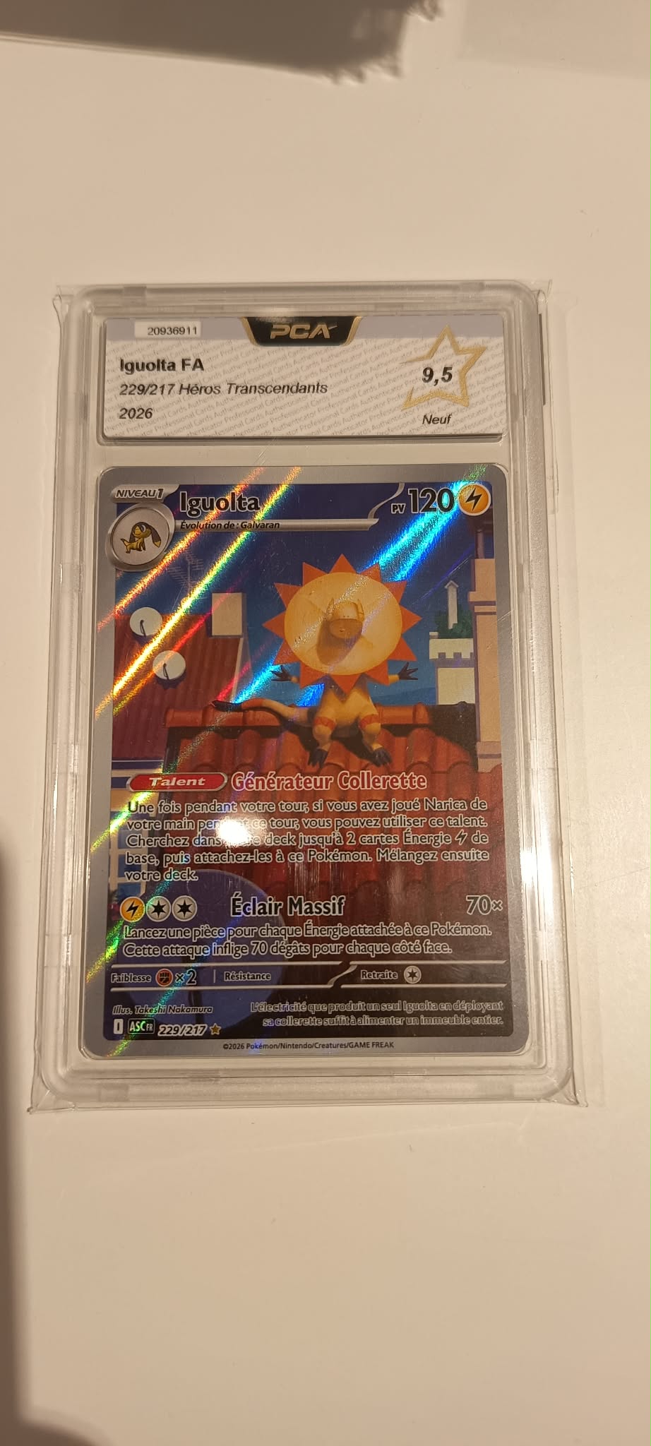 carte grade 229/217 SUPREME