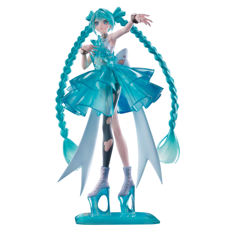 Figurine Hatsune Miku Clearluxe -Emerald Gem- BANPRESTO EVOLVE