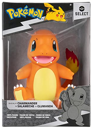 Pokémon Figurine Salamèche Select en Vinyle - Figurine de 10 cm fabriquée en Vinyle de Haute qualité