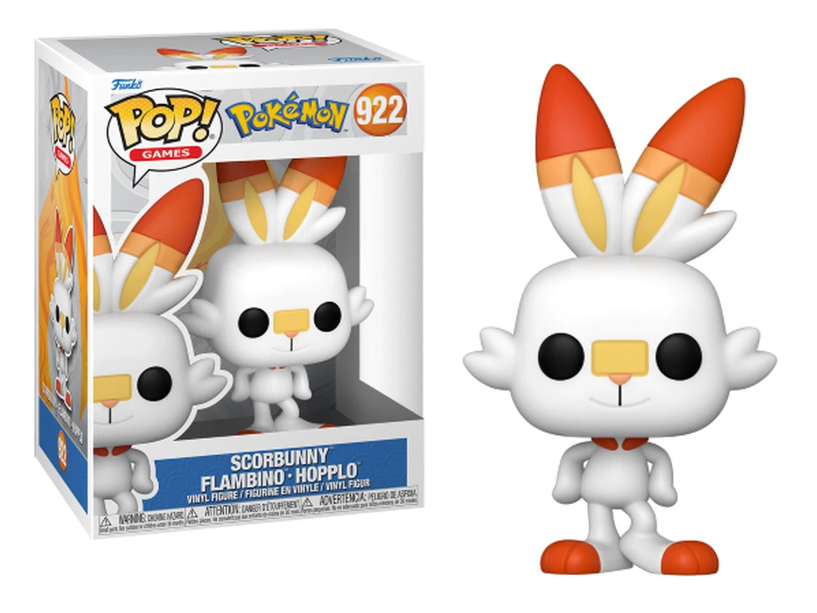Figurine - Pop! Games - Pokémon - Flambino - N° 922 - Funko