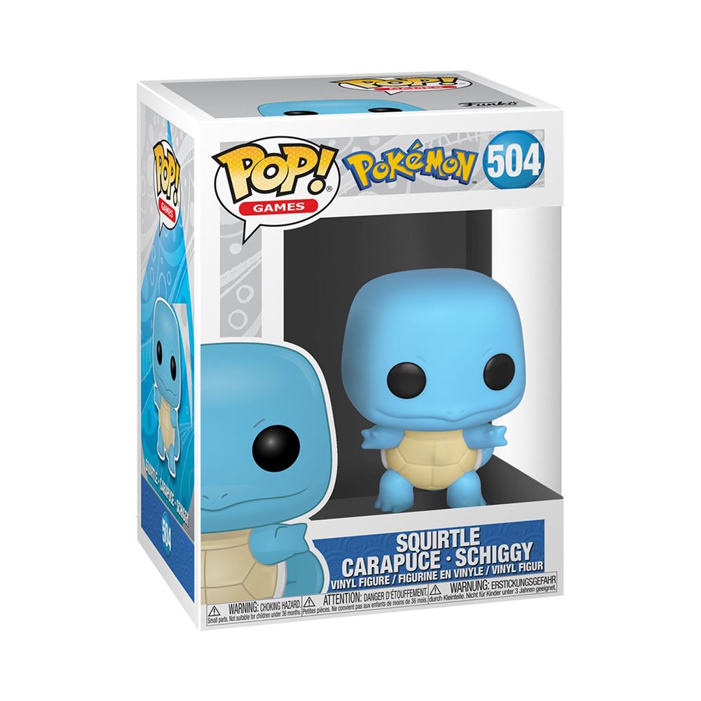 Figurine Funko Pop Games Pokémon Carapuce Emea