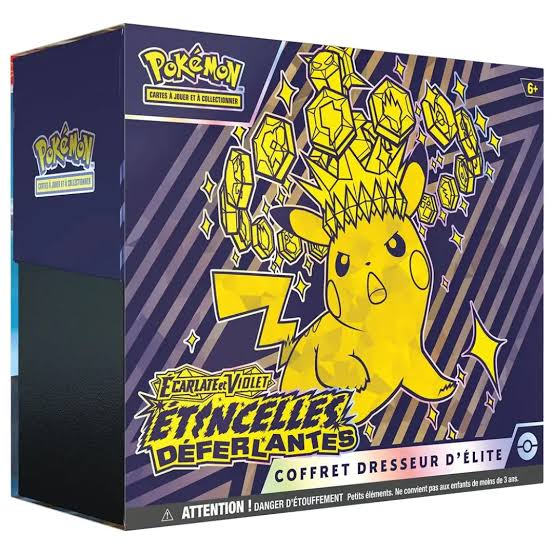 ETB Étincelles Déferlantes – Pokémon EV08