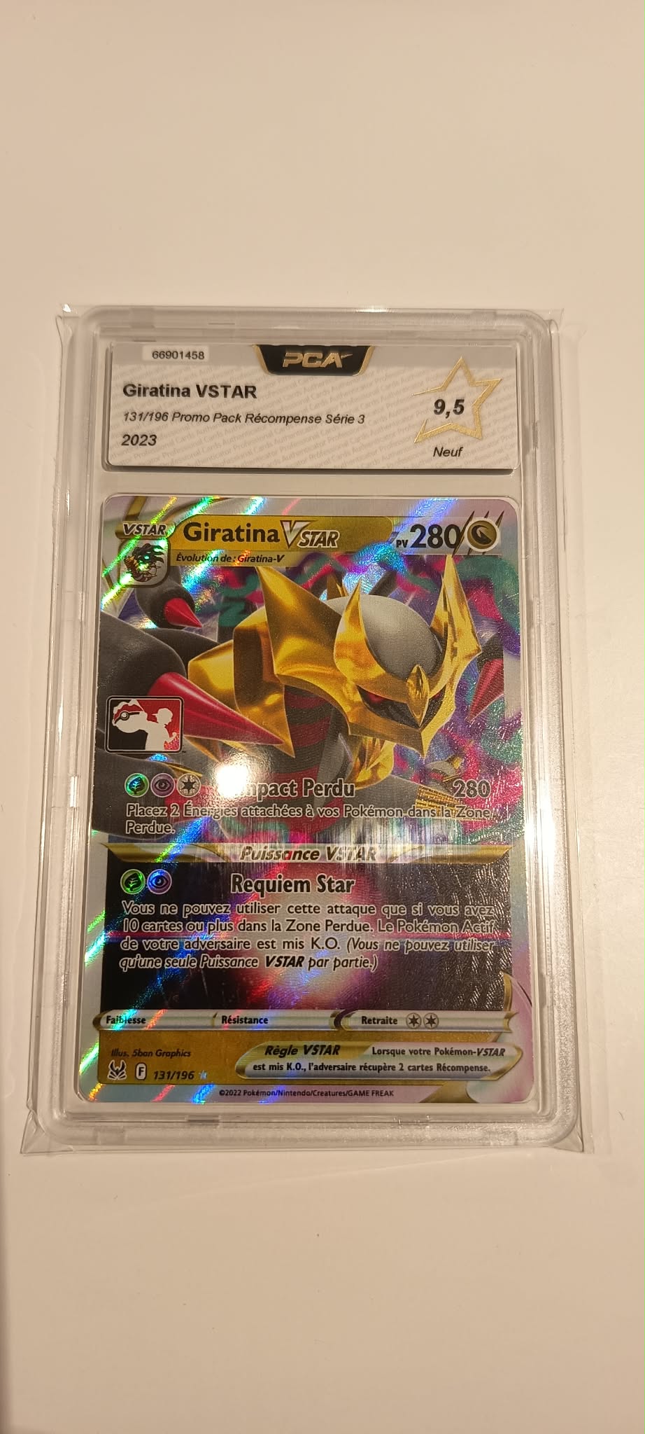 carte grade 131/196 SUPREME