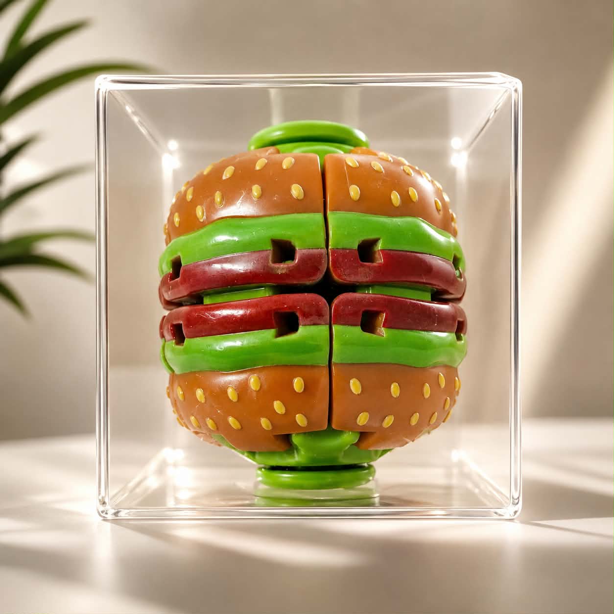 stress relief press burger