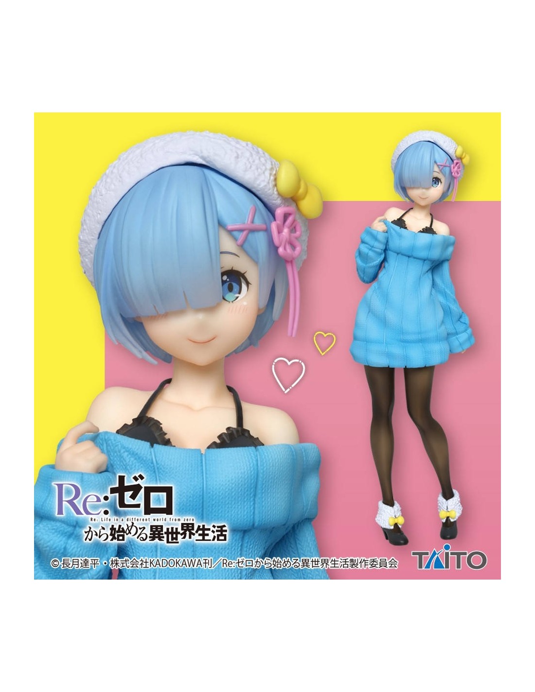 Re Zero Starting Life in Another World - Figurine Rem Precious Figure Knit Dress Ver.