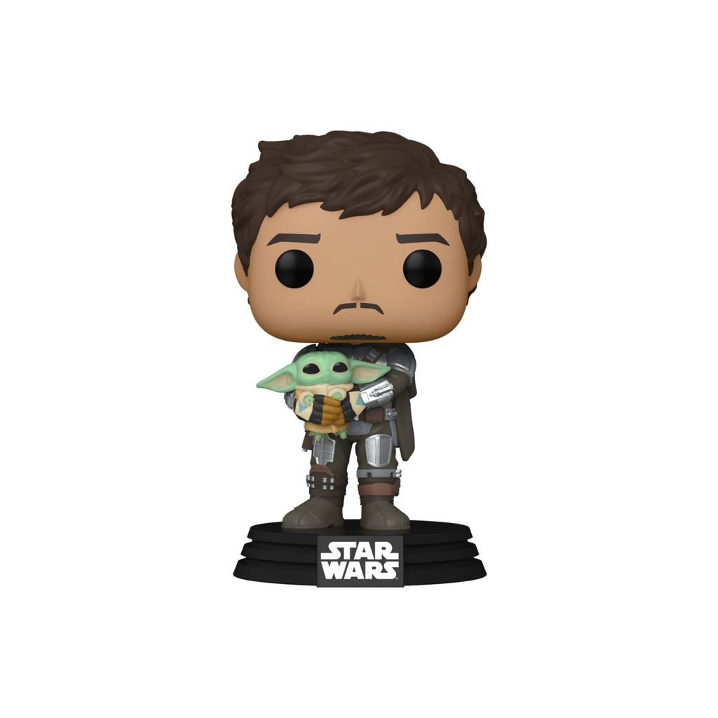 Figurine Funko Pop Star Wars The Mandalorian with Grogu
