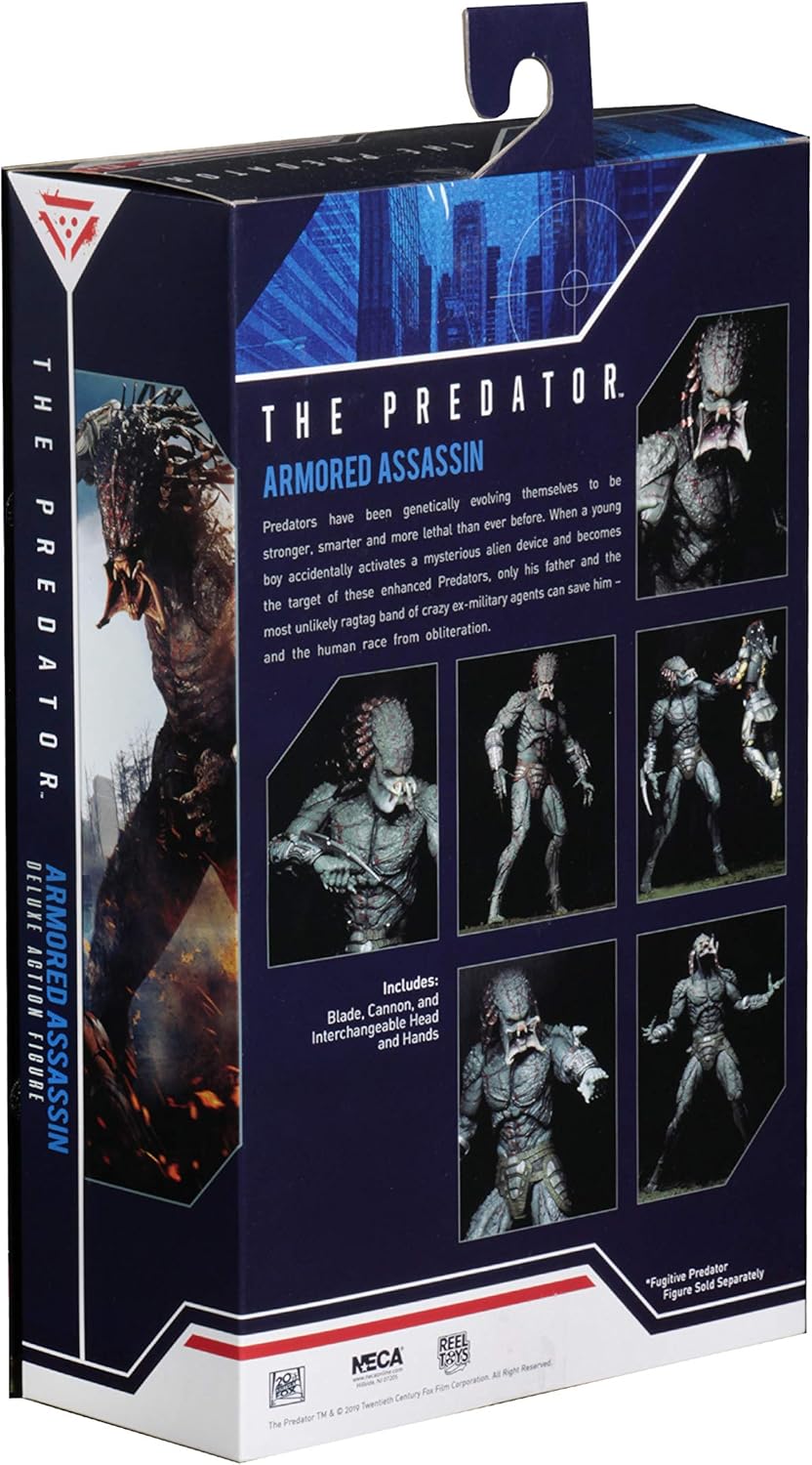 Neca - Figurine Predator 2018 - Predator blindé Assassin Deluxe 23 cm