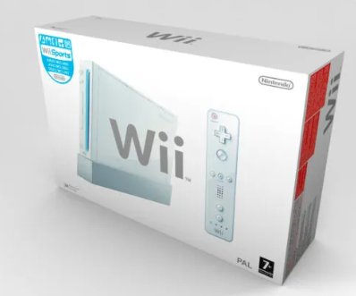 wii console en boite