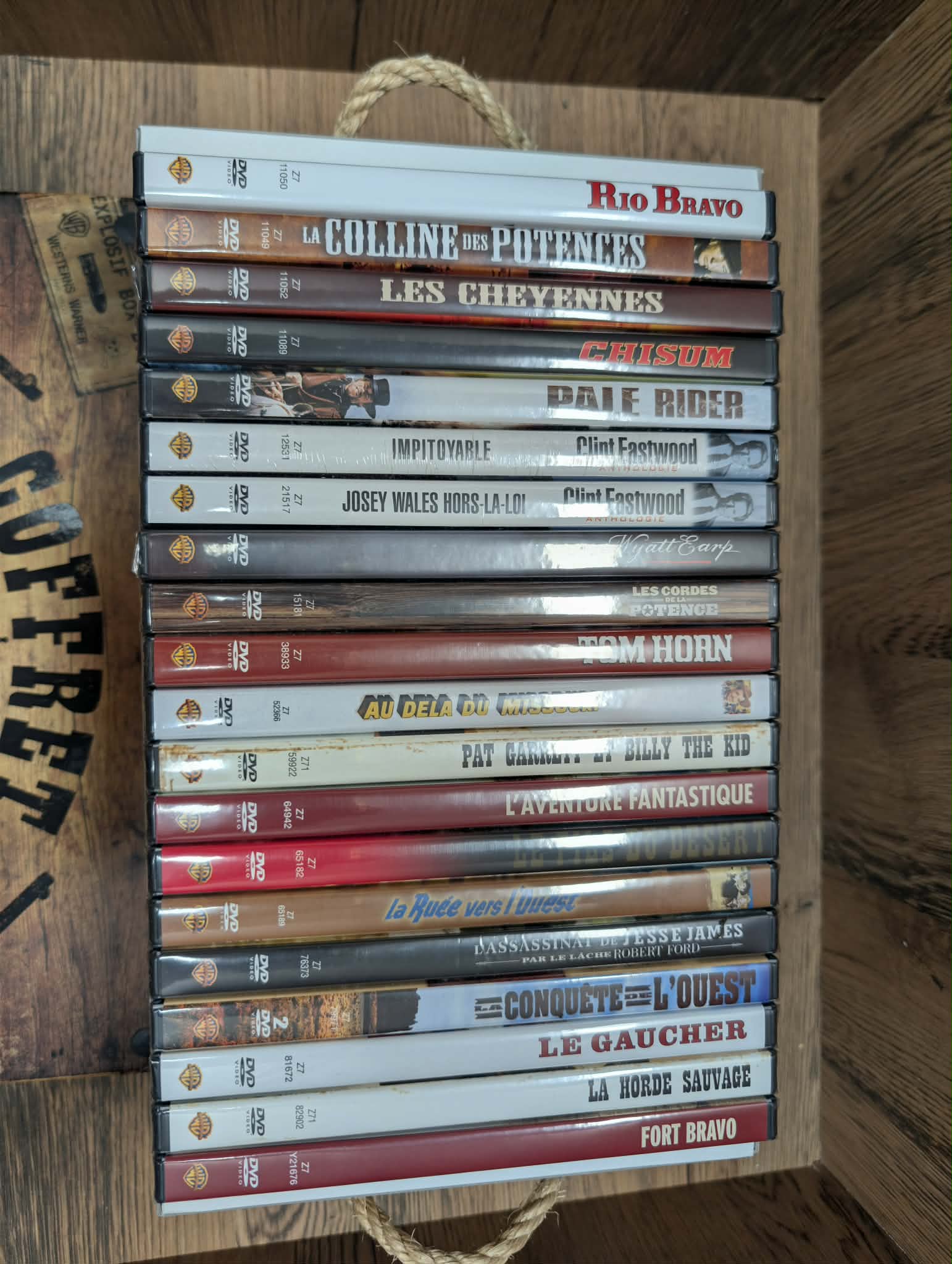 COFFRET WESTERN  20 FILM EXPLOSIVE BOX DVD