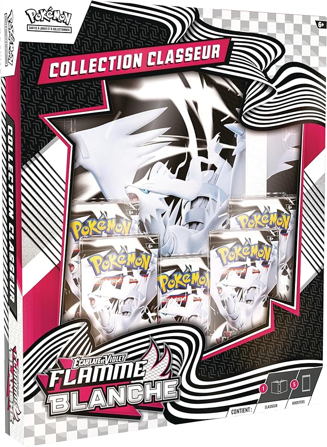 flamme blanche coffret classeur