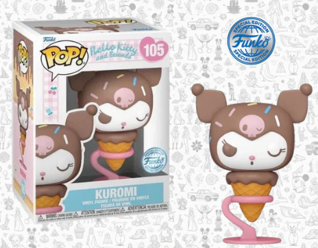 Funko Pop! Hello Kitty & Friends [105] - Kuromi (Ice-Cream) (Special Edition)